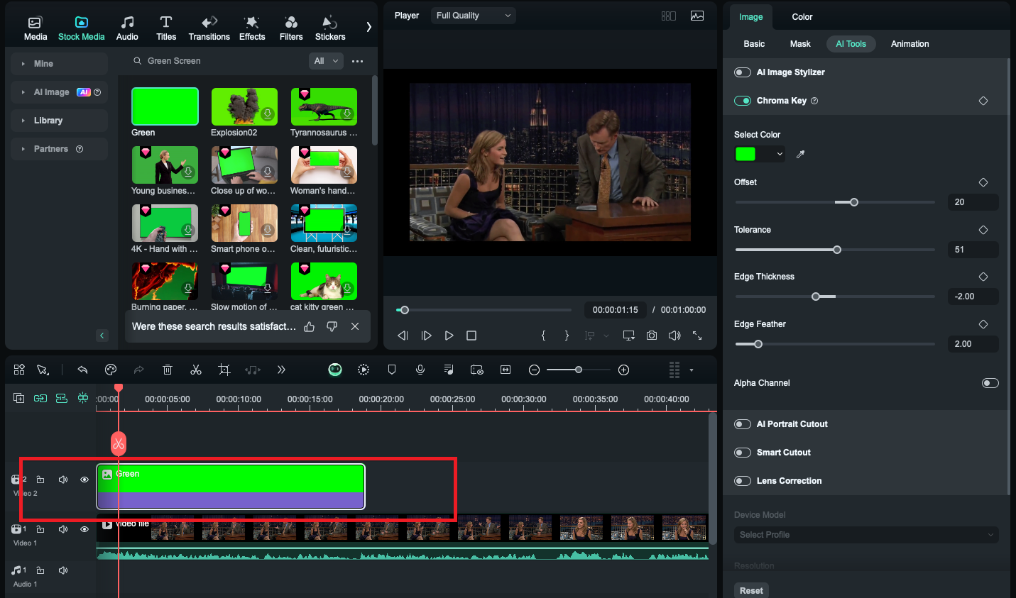 add-green-screen-to-timeline_o0z1kv
